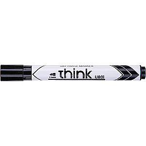 DELI Think marķieris tāfelēm, 2 mm, melns
