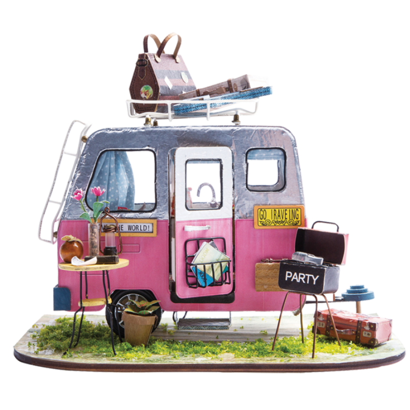 Мини модель домика - Happy Camper COLORINO