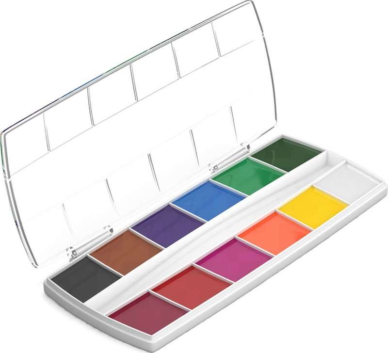 Akvareļu krāsas Artberry Premium UV Prot.(12 krāsas)