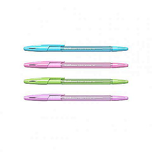 Kugļpildspalva ErichKrause R-301 Spring Stick&Grip 0.7, tintes krāsa zila
