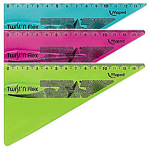 MAPED Twist'n Flex 60°-15cm trīsstūris