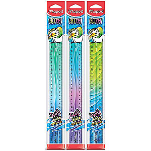 MAPED Twist'n Flex Decor lineāls 30cm