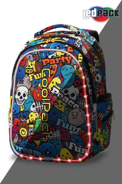 Школьный рюкзак Coolpack Joy M-multicolour LED