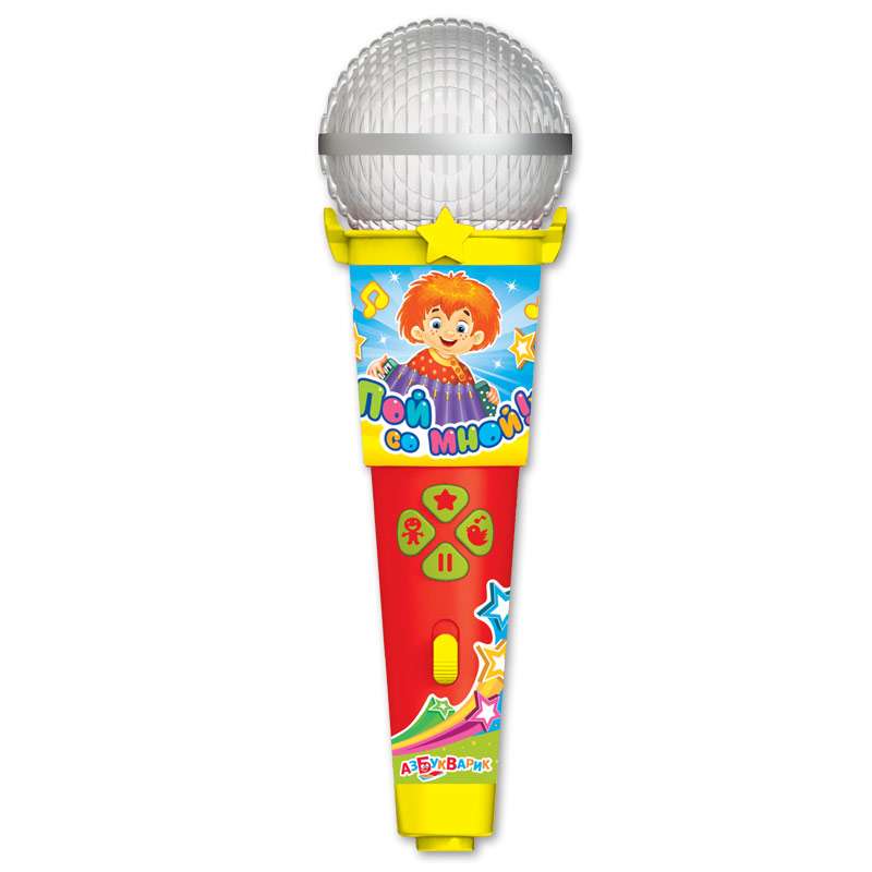 Детский микрофон "Пой со мной" - Песенки В. Шаинского