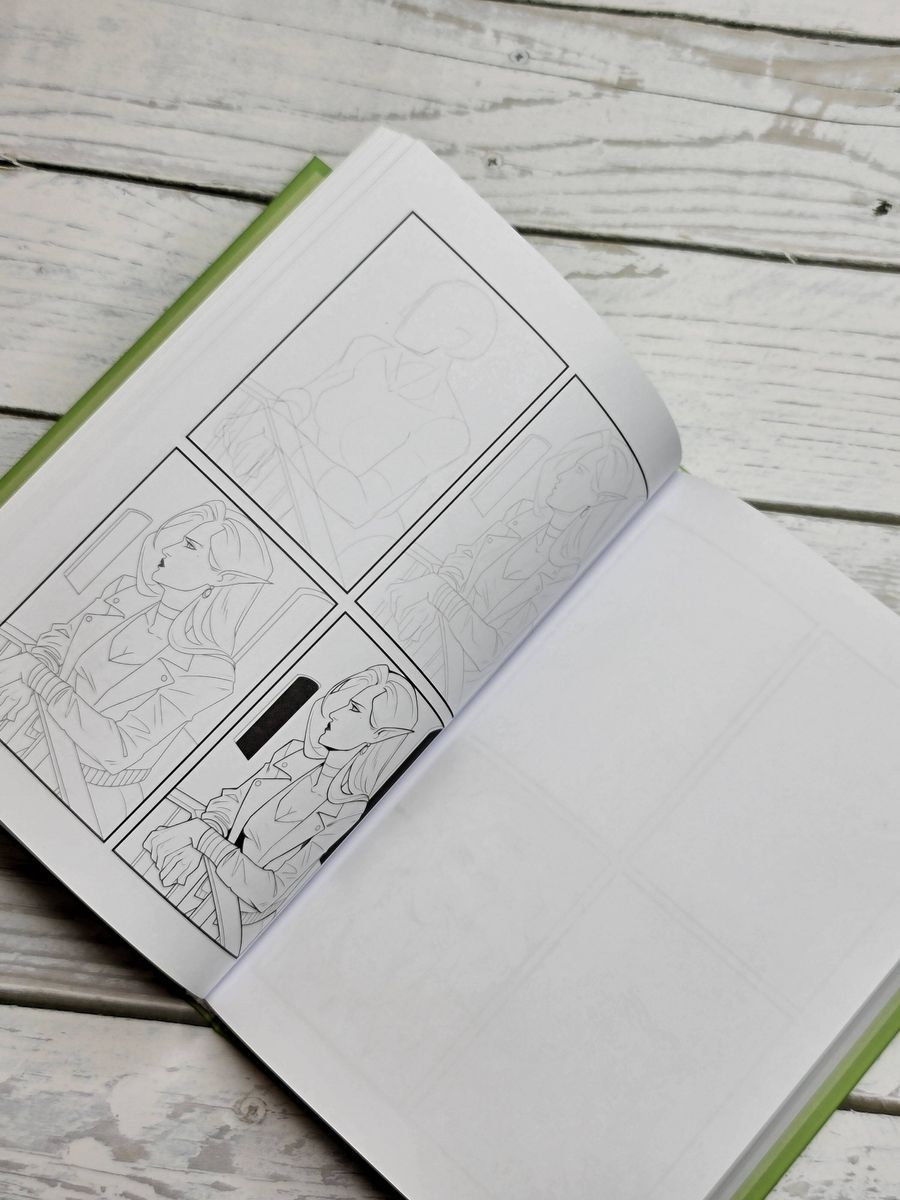Manga. Izveido savu pirmo komiksu