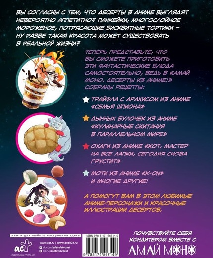 Amai mono. Deserti no anime!
