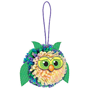 Figūriņu komplekts: Pompom pūce