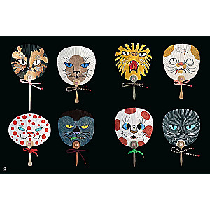 Kaķi-jōkai, lapsas-kicunē un dēmoni cilvēka izskatā. Ilustrēts bestiārijs Japānas folklorā