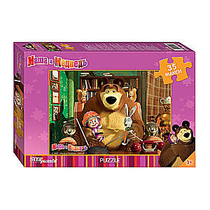 Mozaīka puzzle 35 MAXI Maša un Lācis