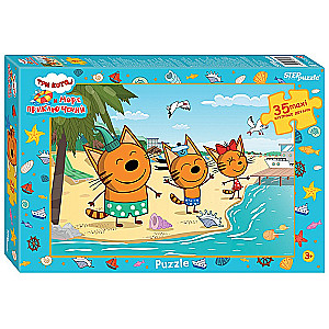 Mozaīka puzzle 35 MAXI Trīs kaķi