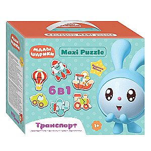 Mozaīka puzzle 6in1 Malyšariki