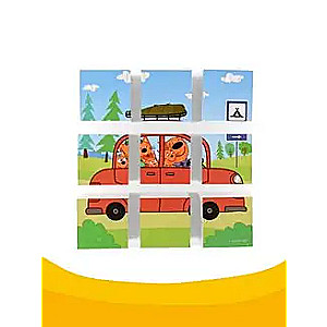 9 kubi "Trīs kaķi. Transports"