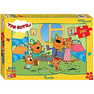Mozaīka puzzle 260 Trīs kaķi