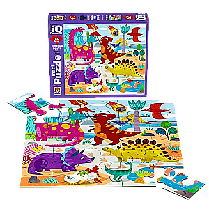 IQ Puzle MAXI 25 el. Dinozauri