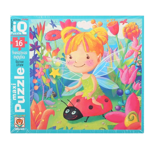 IQ Puzle MAXI 16 gab. Feja pļavā