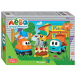 Puzle 60 Kravas auto Lēva
