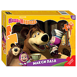 Maksipuzle: Maša un Lācis