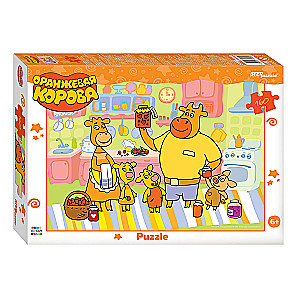 Puzle 160 Oranžā govs