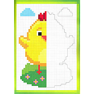 Pikseļu krāsošana. Mājdzīvnieki