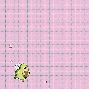 Kawaii Vibe piezīmju grāmatiņa (rozā, avokado)