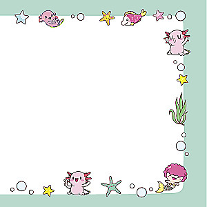 Kawaii Vibe piezīmju grāmatiņa (rozā, avokado)