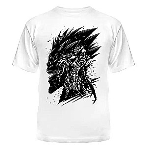 T-krekls Nāves piezīmju grāmata - Ruksis Unisex Balts S