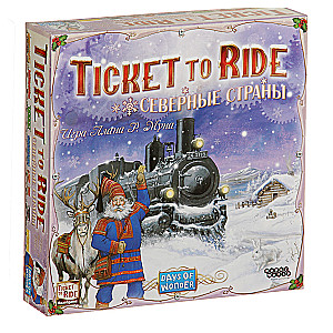 Galda spēle Ticket to Ride. Ziemeļu valstis