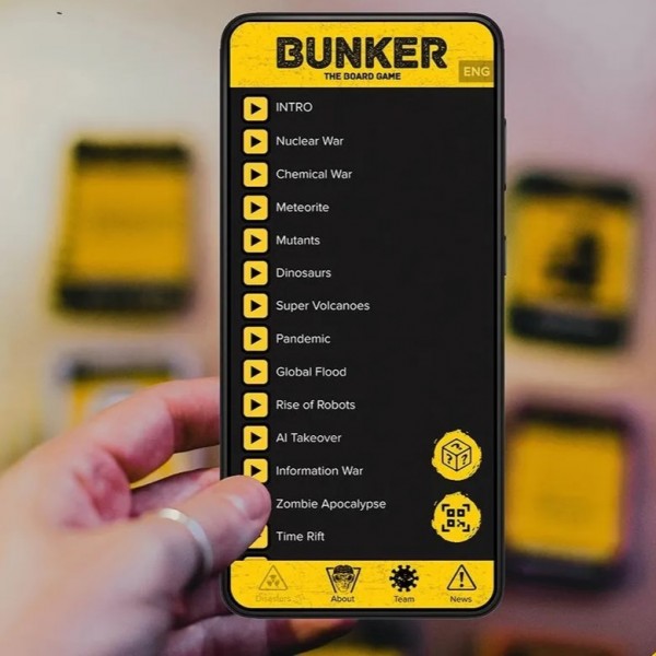 Настольная игра: Бункер (англ.) / Bunker (eng.)