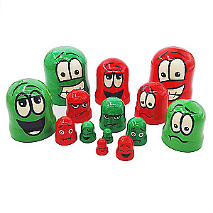 Galda spēle - (3 vienā) Mini tornis, Domino, Tic-tac-toe