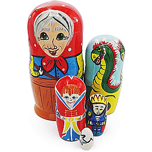 Matriča Krievu pasaku varoņi