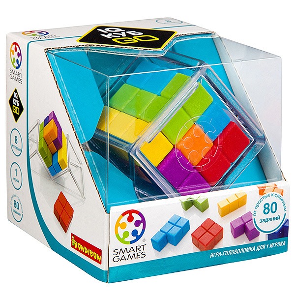 Loģiskā spēle "IQ-Cube GO"