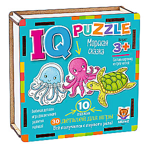 IQ Puzle koka Jūras pasaka