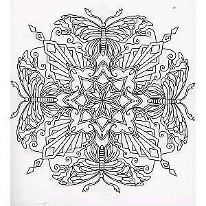 Mandalas. Krāsojamā grāmata-antistress meditācijām un iekšējā es meklēšanai
