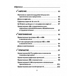 Visi krievu valodas noteikumi shēmās un tabulās. 5 - 9 klase
