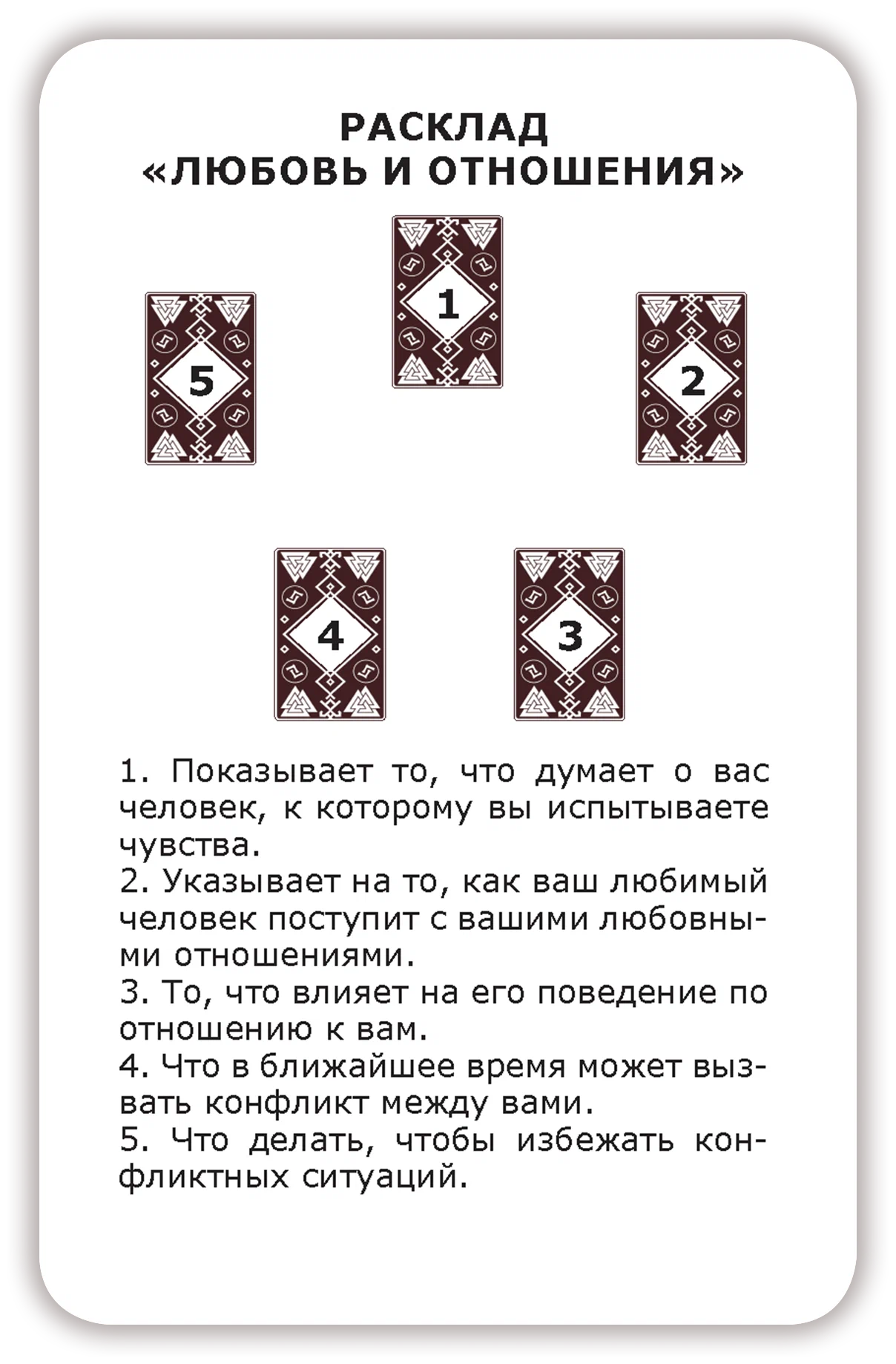 Vienkārši rūnas. Izklājs uzreiz