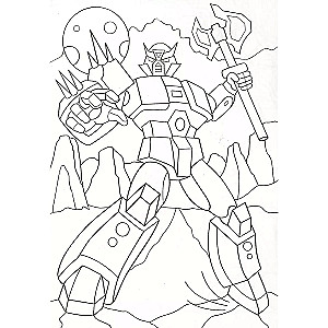 Krāsojamā grāmata - Roboti