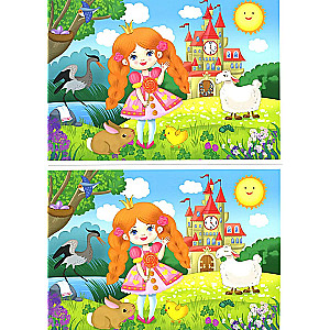 Princese. Spēle skaņas [c] automatizācijai 5-7 gadi