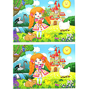 Princese. Spēle skaņas [c] automatizācijai 5-7 gadi