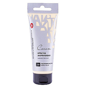 Akrila krāsa Sonet 75 ml, Pasteļdzeltena