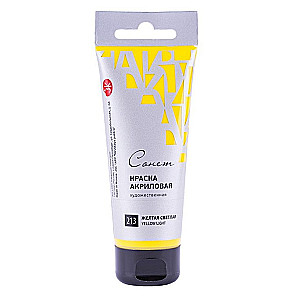 Akrila mākslas krāsa Sonet 75 ml, Gaiši dzeltena
