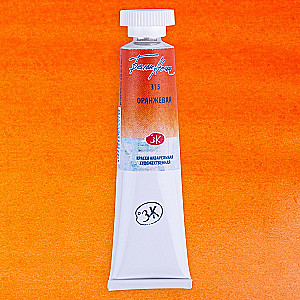 Akrila krāsa mākslinieciskā Baltās naktis 10 ml., Oranža
