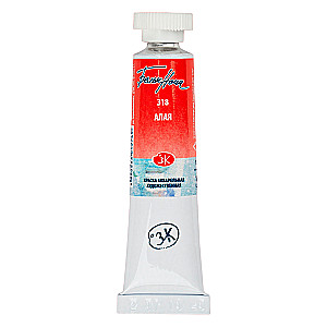 Akrila krāsa mākslinieciskā Baltās naktis 10 ml., Sarkanā
