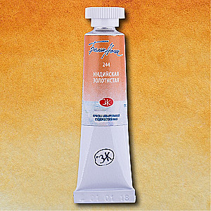 Akrila krāsa mākslinieciskā Baltās naktis 10 ml, Indijas zeltainā
