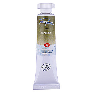 Akrila krāsa mākslinieciskā Baltās naktis 10 ml., Olīvu zaļa