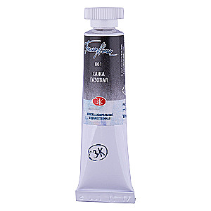 Akrila krāsa mākslinieciskā Baltās naktis 10 ml., Gāzes sodrēji