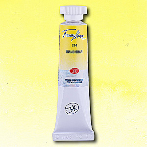 Akrila krāsa mākslinieciskā Baltās naktis 10 ml., Citrona