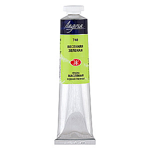 Eļļas krāsa «Ladoga» tūbiņā, 46 ml, Pavasara zaļa