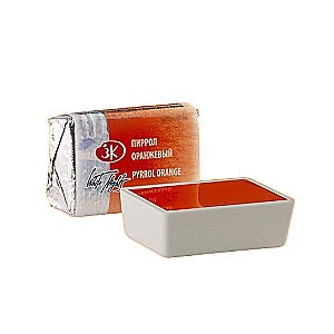 Akrila krāsa mākslinieciskā Baltās naktis, 2,5 ml, pirrola oranžā