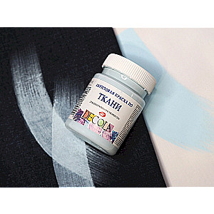 Akrila krāsa audumam Decola, 50 ml, gaiši zila