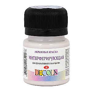 Akrila krāsa Decola, 20 ml., interferējošā zilā krāsā